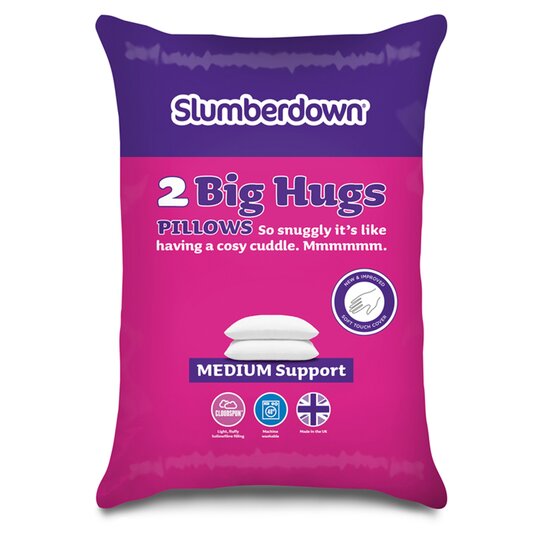 Slumberdown Big Hugs Pillows Pair - 5012924043532