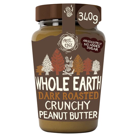 Crunchy dark roasted peanut butter - 5013665114895