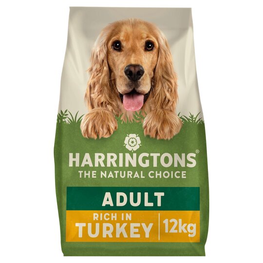 Harringtons Turkey & Vegetable Complete Dog Food 12Kg - 5013919004033