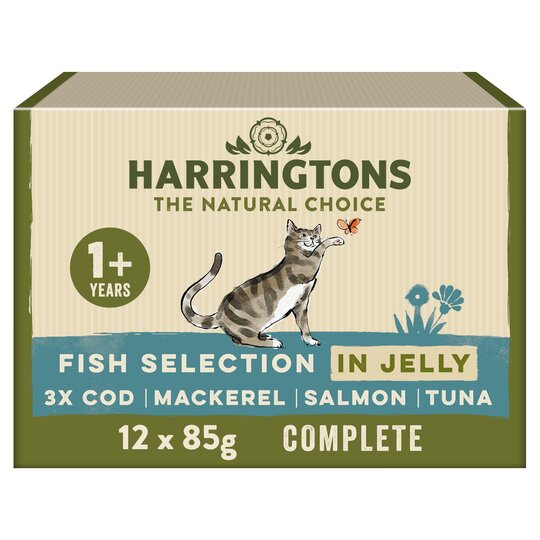 Harringtons Fish Selection In Jelly 12X85g - 5013919004194