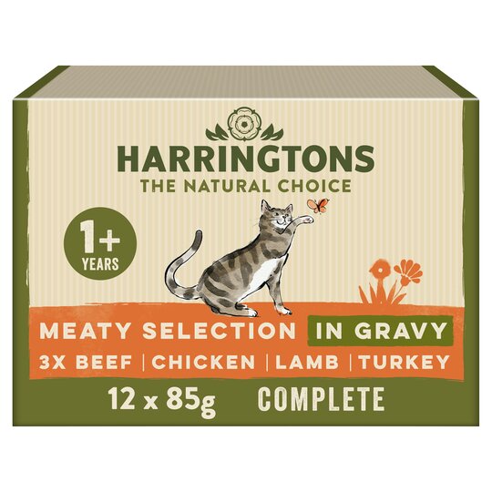 Harringtons Meaty Selection In Gravy 12X85g - 5013919004200