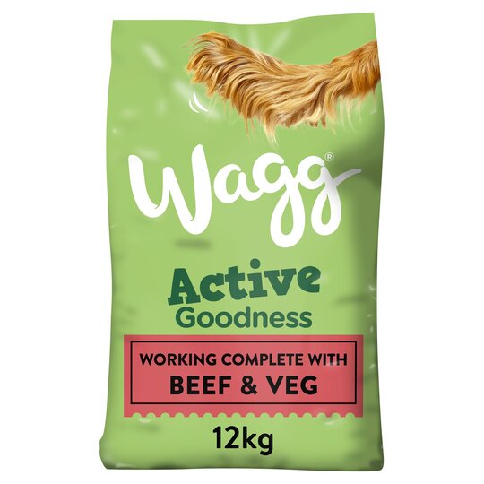 Wagg Active Goodness Beef Dog Food 12Kg - 5013919005610