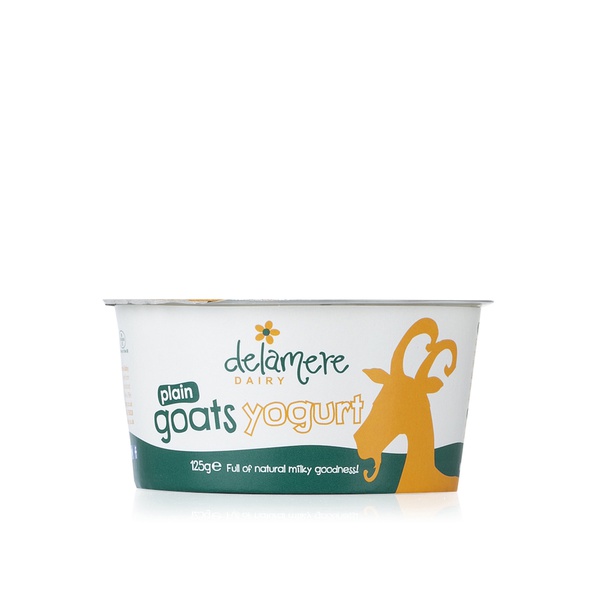 Delamere plain natural goat's milk yogurt 125g - Waitrose UAE & Partners - 5016860008006