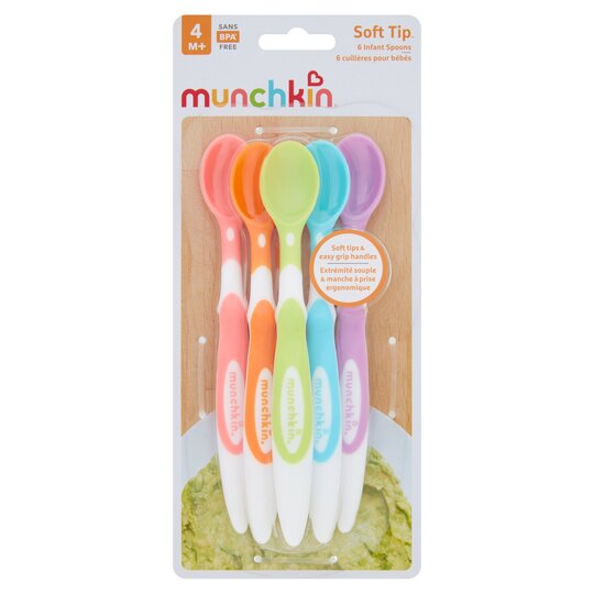 Munchkin Soft Tip Spoons X 6 - 5019090110037