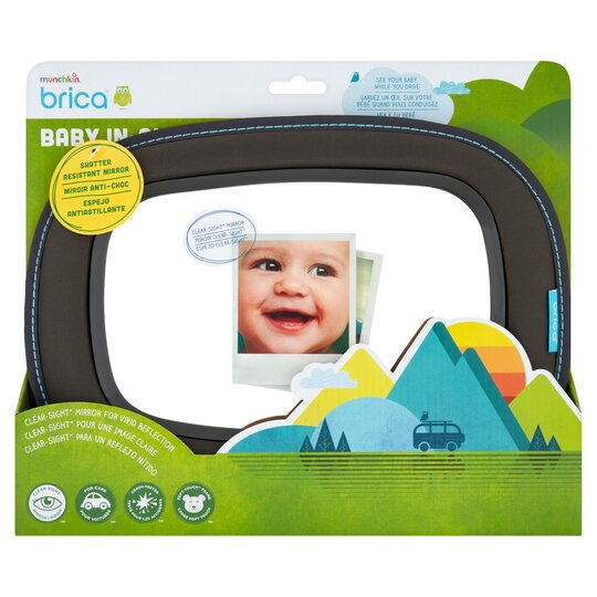 Brica Munchkin Baby Insight Mirror - 5019090110914