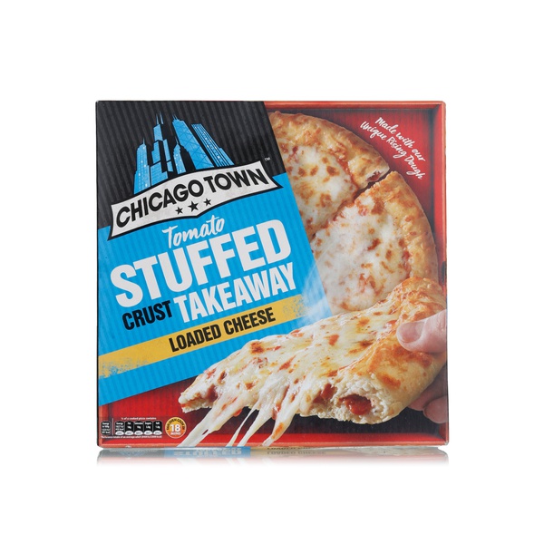 Tomato Stuffed Crust Takeaway Loaded Cheese Pizza - 5019312896428