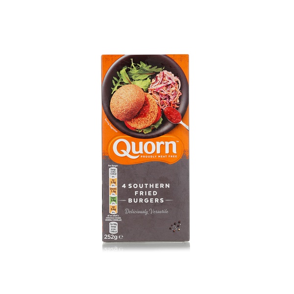 Quorn southern fried burgers 252g - Waitrose UAE & Partners - 5019503006117