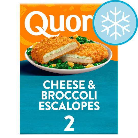 Quorn 2 Cheese And Broccoli Escalopes 240G - 5019503011678