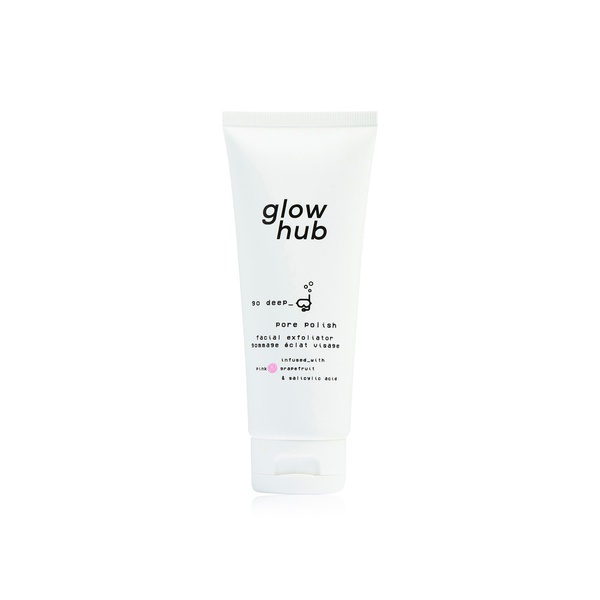 Glow Hub pore polish facial exfoliator 120ml - Waitrose UAE & Partners - 5019607247669