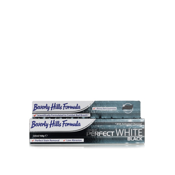 Beverly Hills perfect white black toothpaste - Waitrose UAE & Partners - 5020105002452