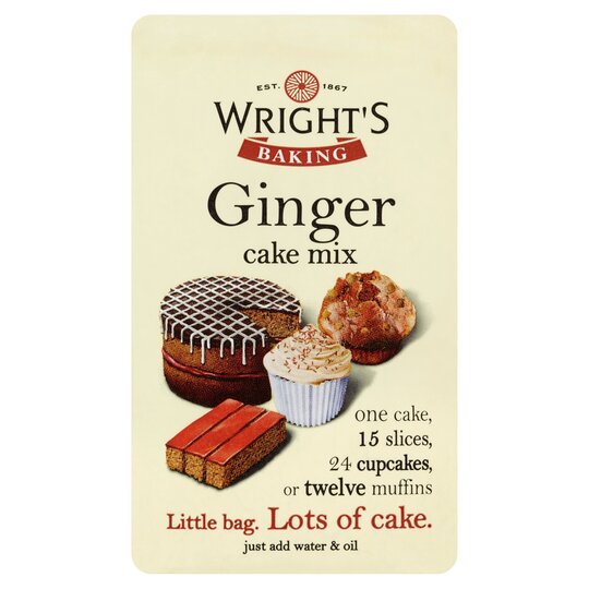 Wright's Baking Ginger Cake Mix 500G - 5020387001808