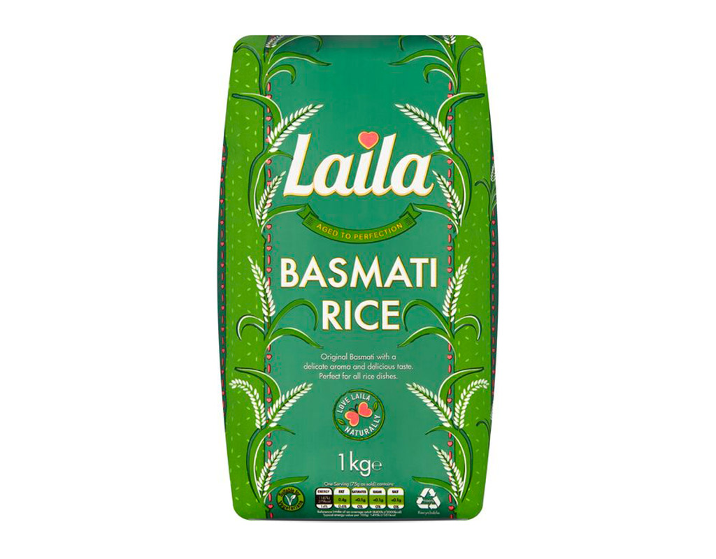 Basmati Rice - Laila - 5020580400101