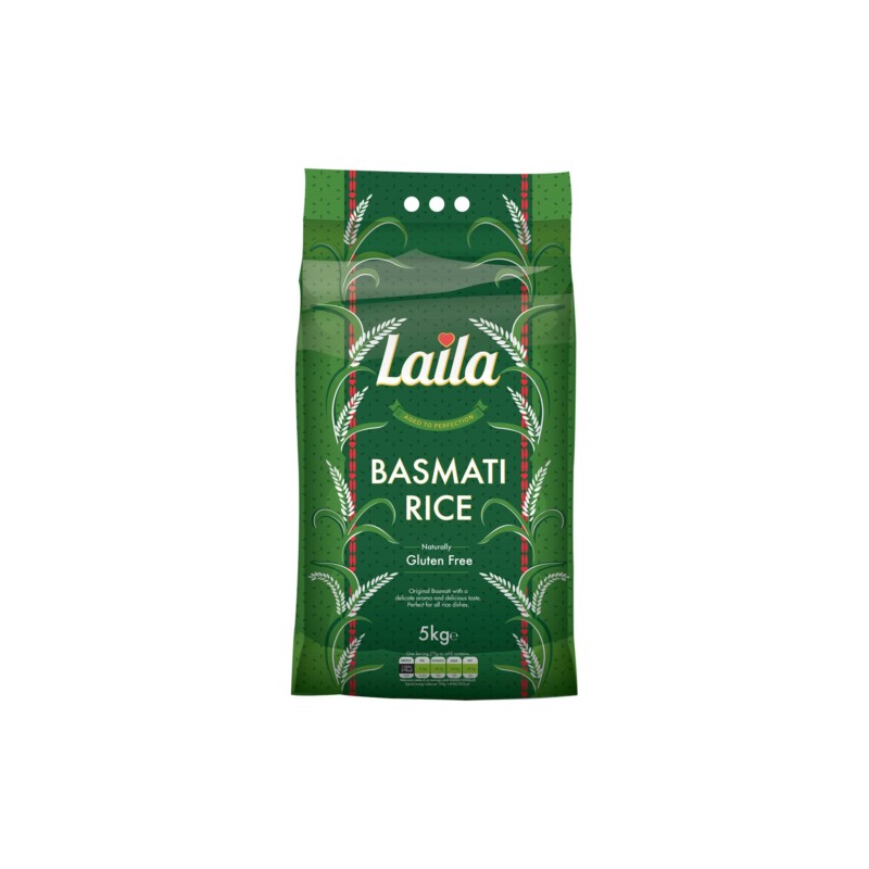 Basmati Rice - Laila - 5020580400156