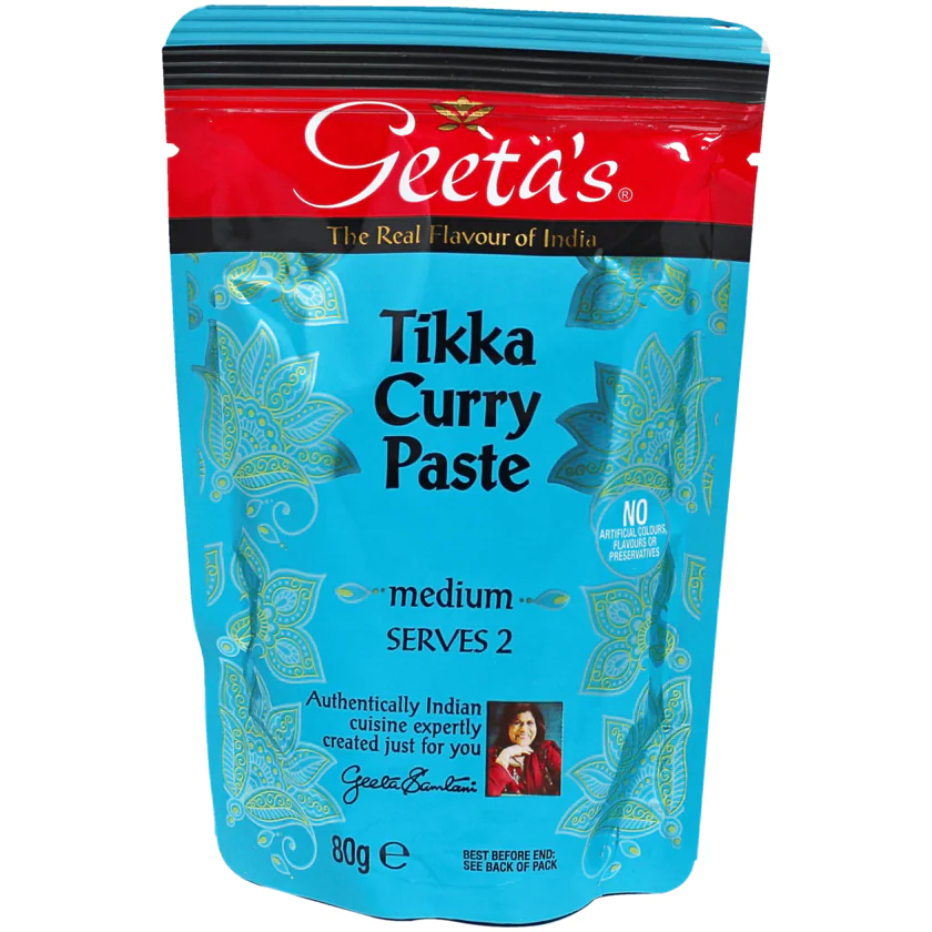 Geetas Tikka Pate De Curry - 5021185832038