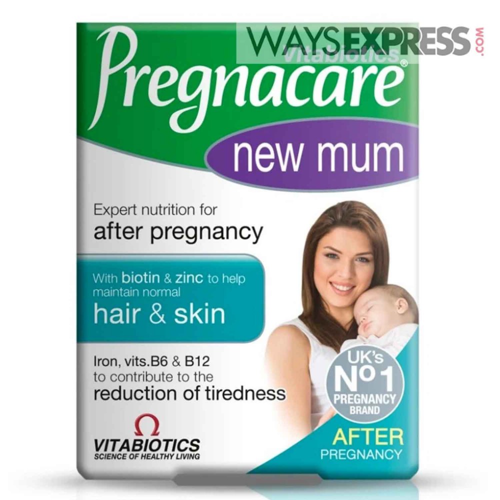 VITABIOTICS NEW MUM EXPERT NUTRITION FOR AFTER PREGNANCY (56 TABLETS) - 5021265244850