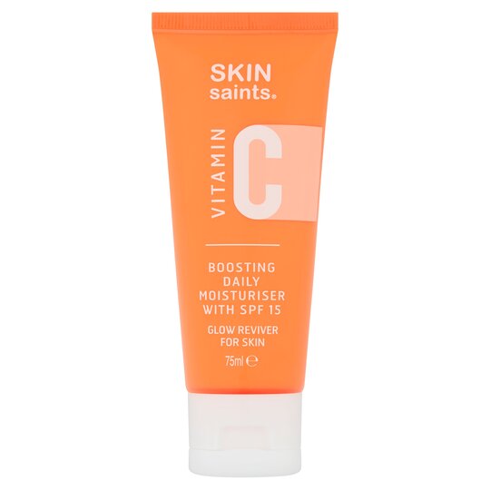 Skin Saints Vitamin C Boosting Daily Moisturiser Spf 15 75Ml - 5021320134195