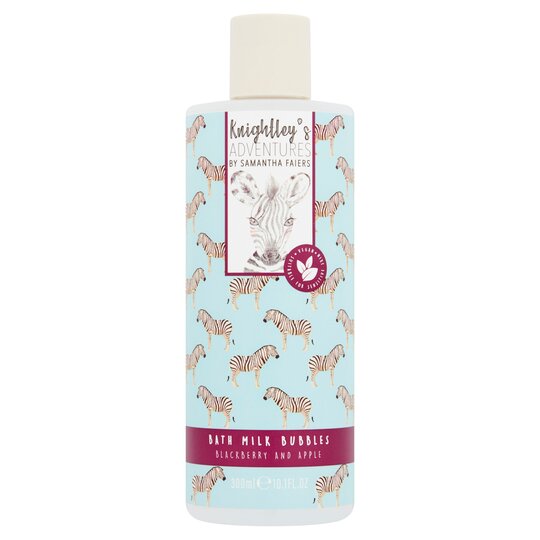 Knightley's Adventures Bath Milk Bubbles Blackberry 300Ml - 5021320135482