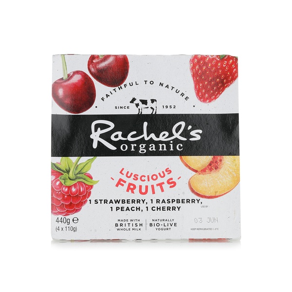 Rachel's Luscious Fruits Yogurts Multipack - 5021638000007