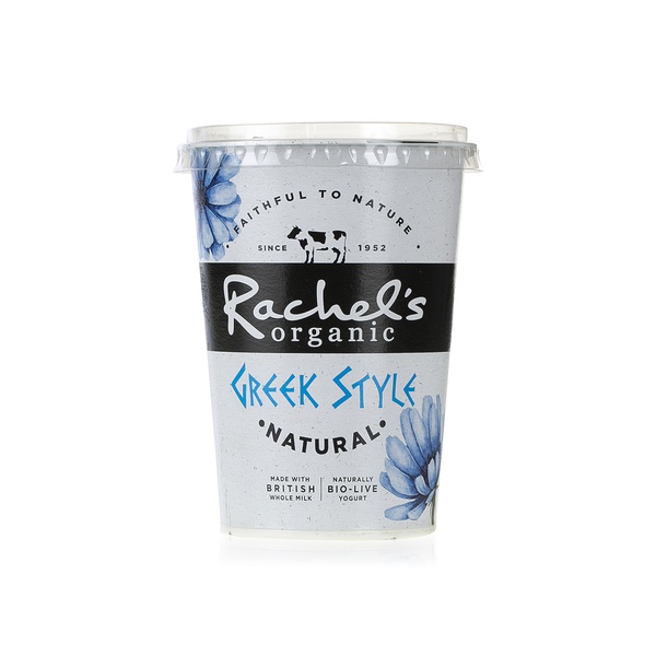 Rachel's Organic Greek Style Natural yogurt - 5021638100752