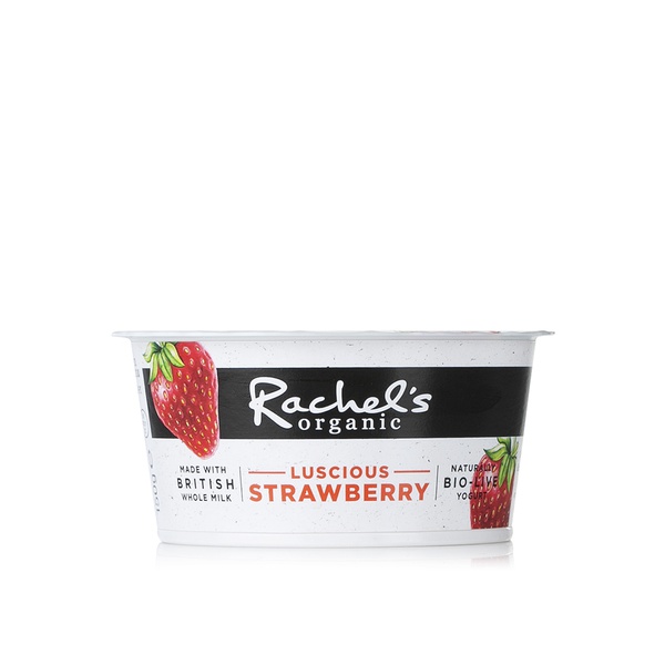Rachel's organic strawberry yoghurt - 5021638111451