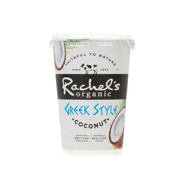 Rachel's Organic Greek style Coconut yogurt - 5021638116753