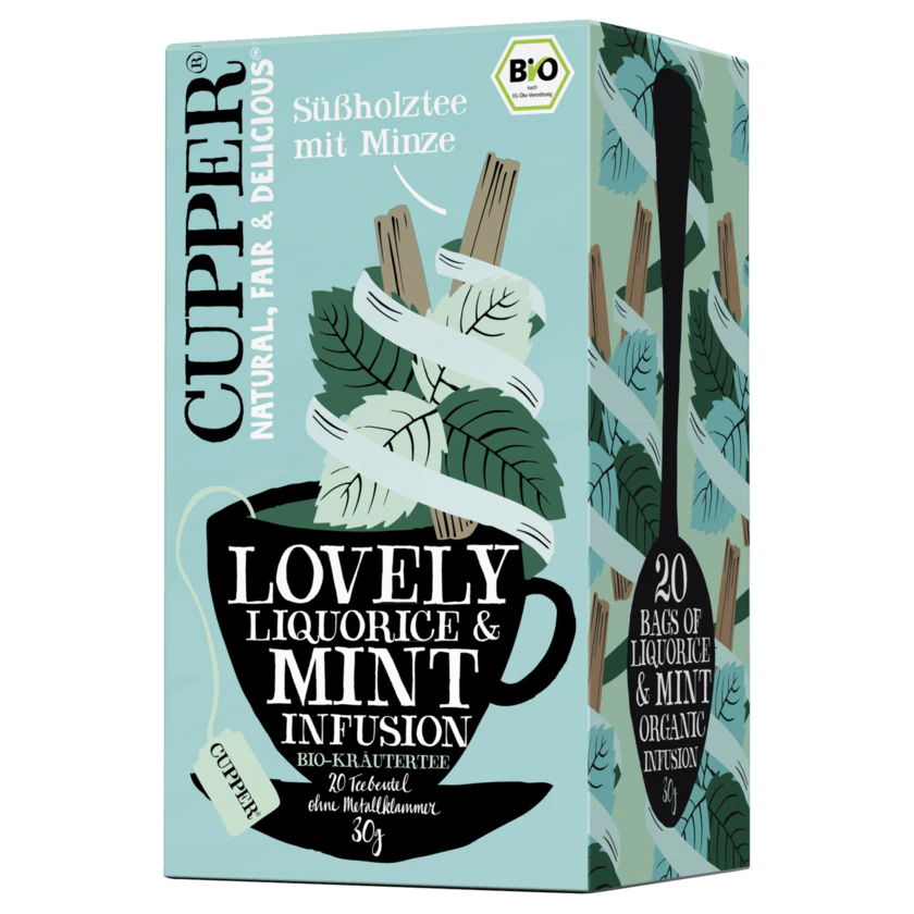 Bio Cupper Süssholz & Minze - 5021991939044