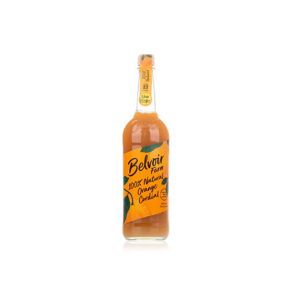 Belvoir orange family cordial 750ml - Waitrose UAE & Partners - 5022019420100