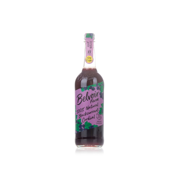 Belvoir blackcurrant cordial 750ml - Waitrose UAE & Partners - 5022019450107