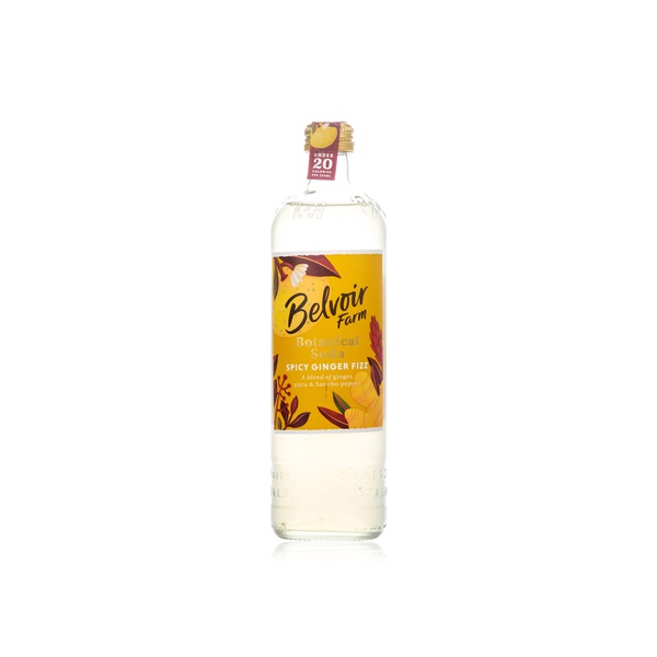 Belvoir spicy ginger botanical soda 500ml - Waitrose UAE & Partners - 5022019900282