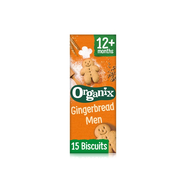 Organix: Goodies Biscuits Gingerbread Men - 135G - 5024121222207