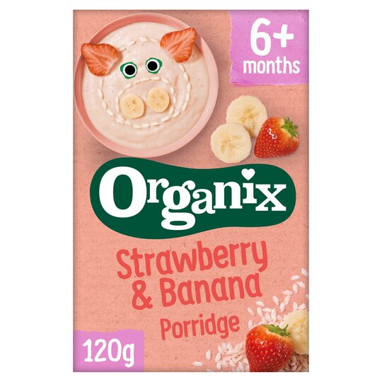 Streawberry and banana porridge - 5024121223310