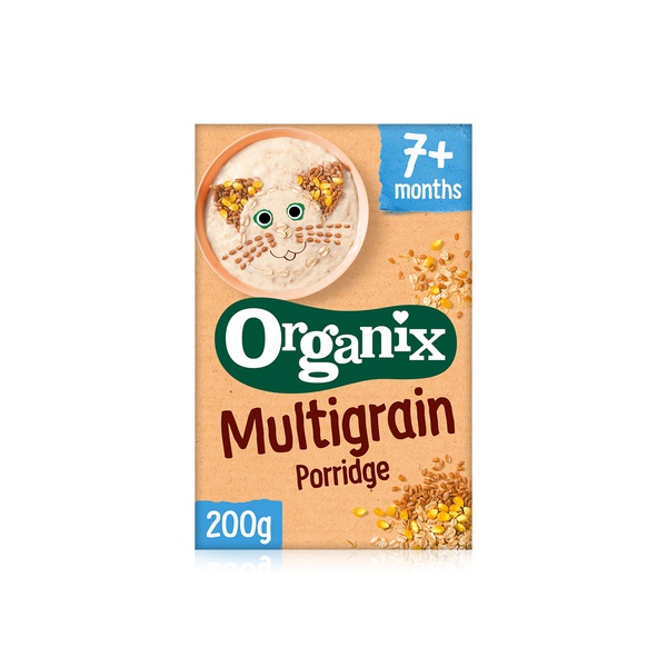 Organix multi grain porridge 7+ months 200g - Waitrose UAE & Partners - 5024121226311