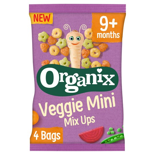 Organix Veggie Mini Mix Ups 15G - 5024121337123
