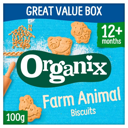 Organix: Goodies Animal Biscuits - 100G - 5024121617300