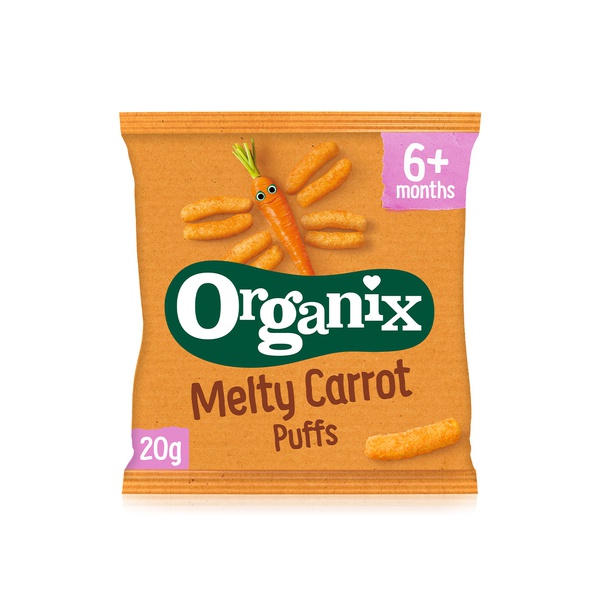 Organix 7 Month Crunchy Sticks Carrot 20G - 5024121885303