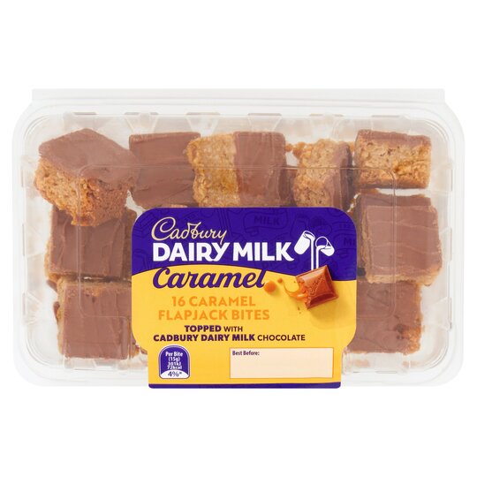 Cadbury Dairy Milk Caramel 16 Flapjack Bites - 5025183071444