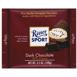 Ritter Sport Dark Chocolate - 50255020001