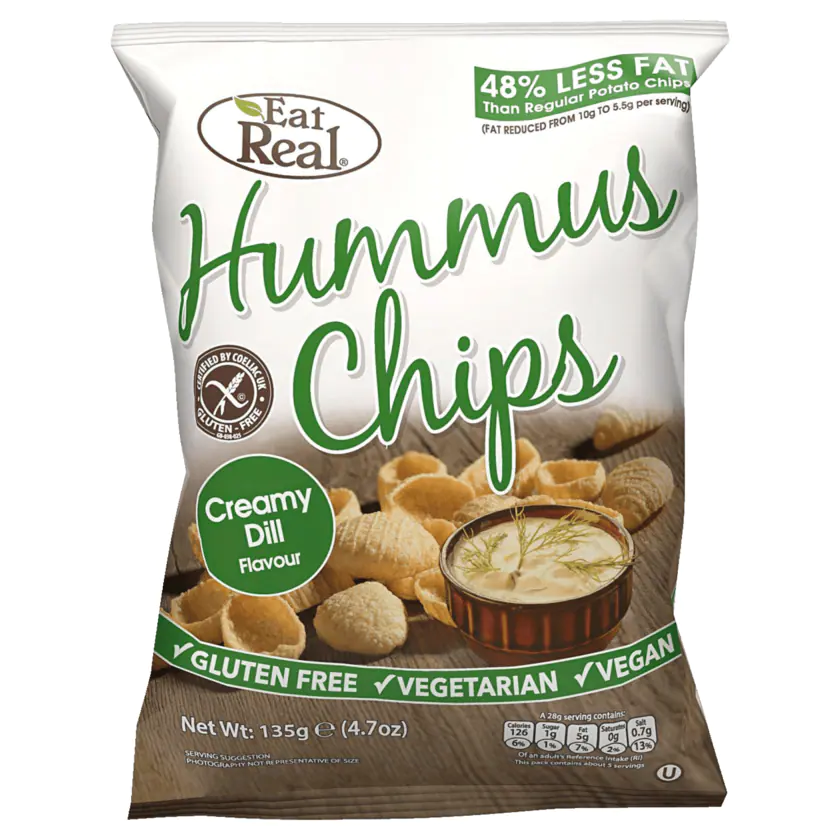 Cofresh Hummus Chips Creamy Dill - 5026489483207