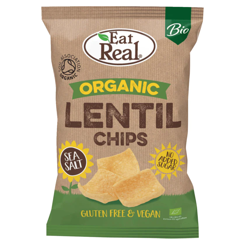 Organic Lentil Chips - 5026489494722