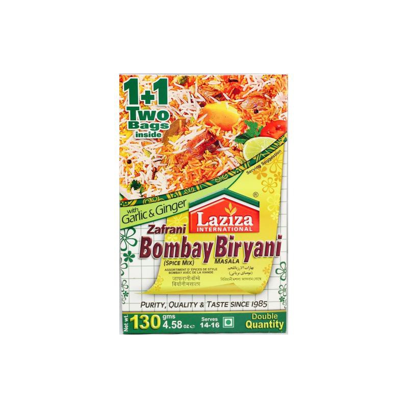Laziza Zafrani Bombay Biryani Mix 130G - 5028217001745