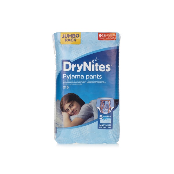 Huggies boy‚'s DryNites pyjama pants 8-15 years x13 - Waitrose UAE & Partners - 5029053560175