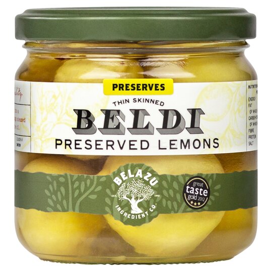 Belazu Beldi Preserved Lemons 350G - 5030343002282