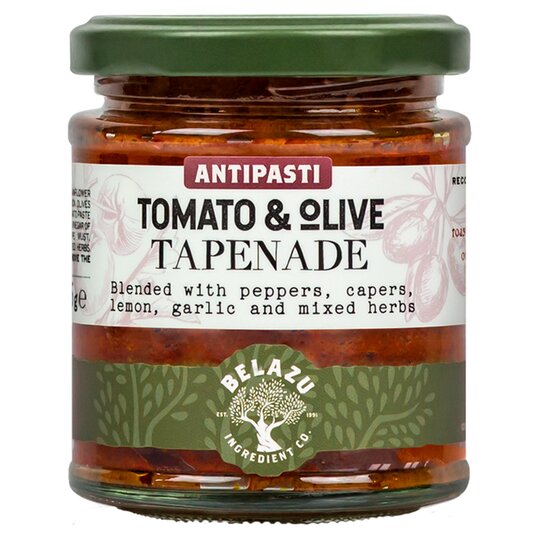 Belazu Tomato & Olive Tapenade 165G - 5030343834951