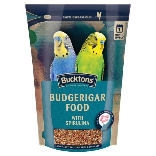 Bucktons Budgerigar Food Spiralife 500G - 5030872000001