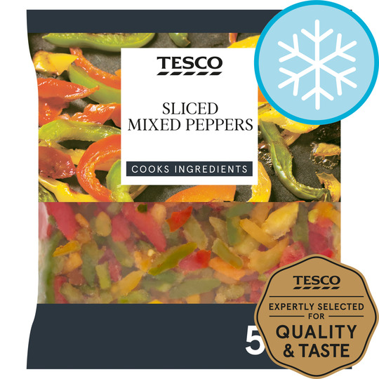 Sliced mixed peppers - 5031021130501