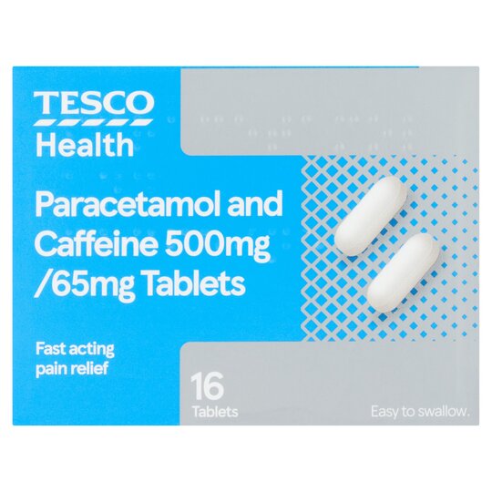 Tesco Paracetamol Extra 16'S - 5031021751195