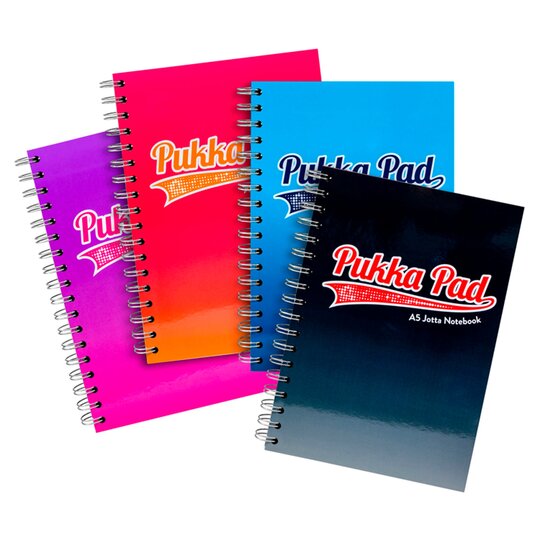 Pukka A5 Jotta 80 Sheets Assorted - 5032608078209