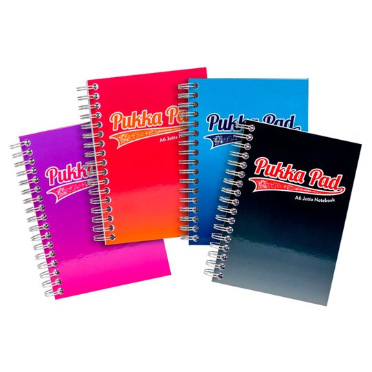 Pukka A6 Jotta 80 Sheets Assorted - 5032608078216