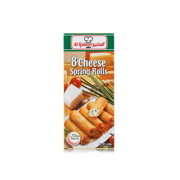 Al Kabeer cheese spring rolls 240g - Waitrose UAE & Partners - 5033712150188