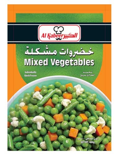 Al Kabeer Mixed Vegetables - 5033712150201